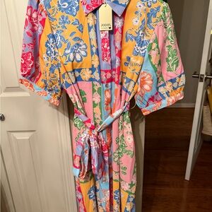 JODIFL Multicolor Floral Dress